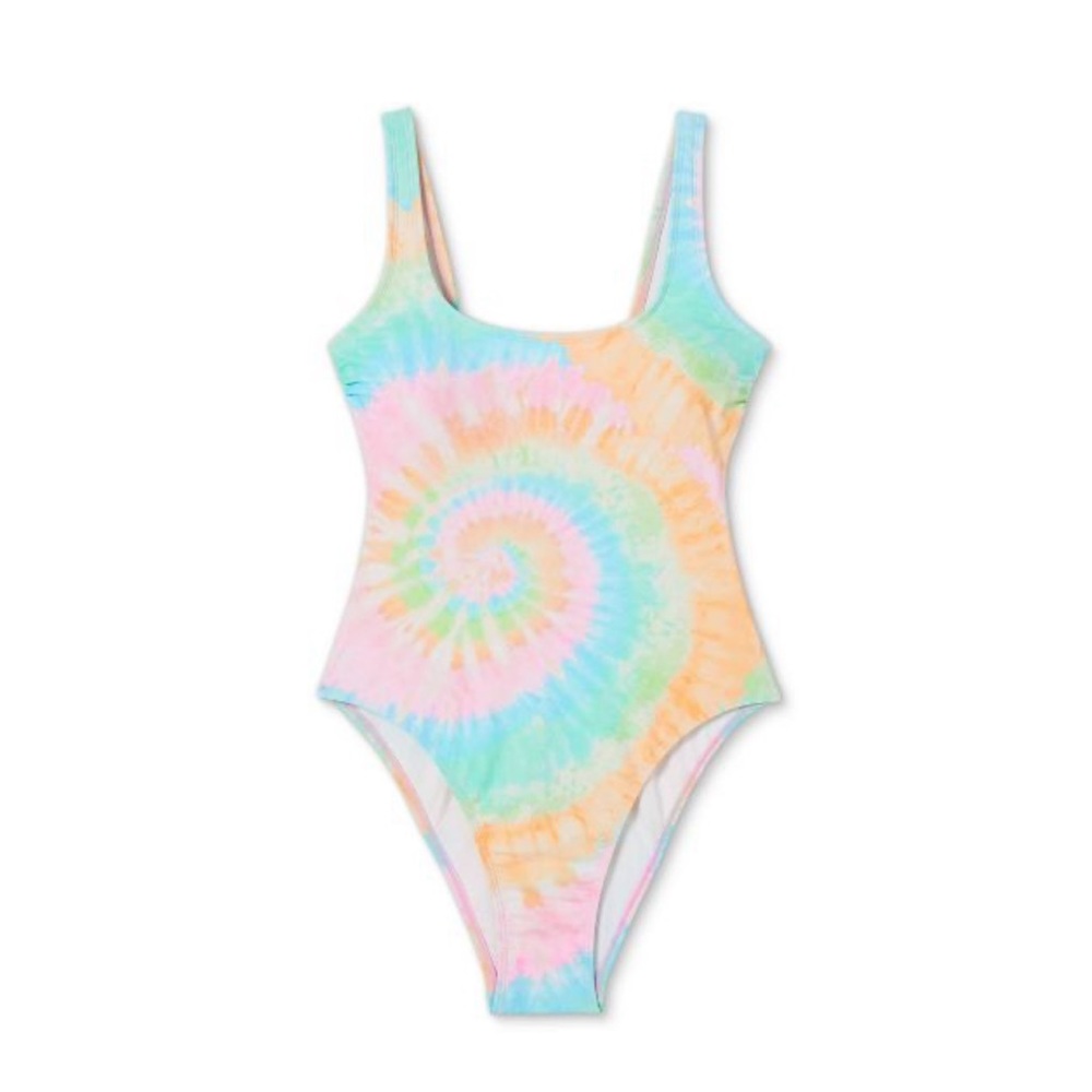 NWT Tie-Dye One Piece Swimsuit - Stoney Clover Lane x Target Rainbow Sz XS 0-2